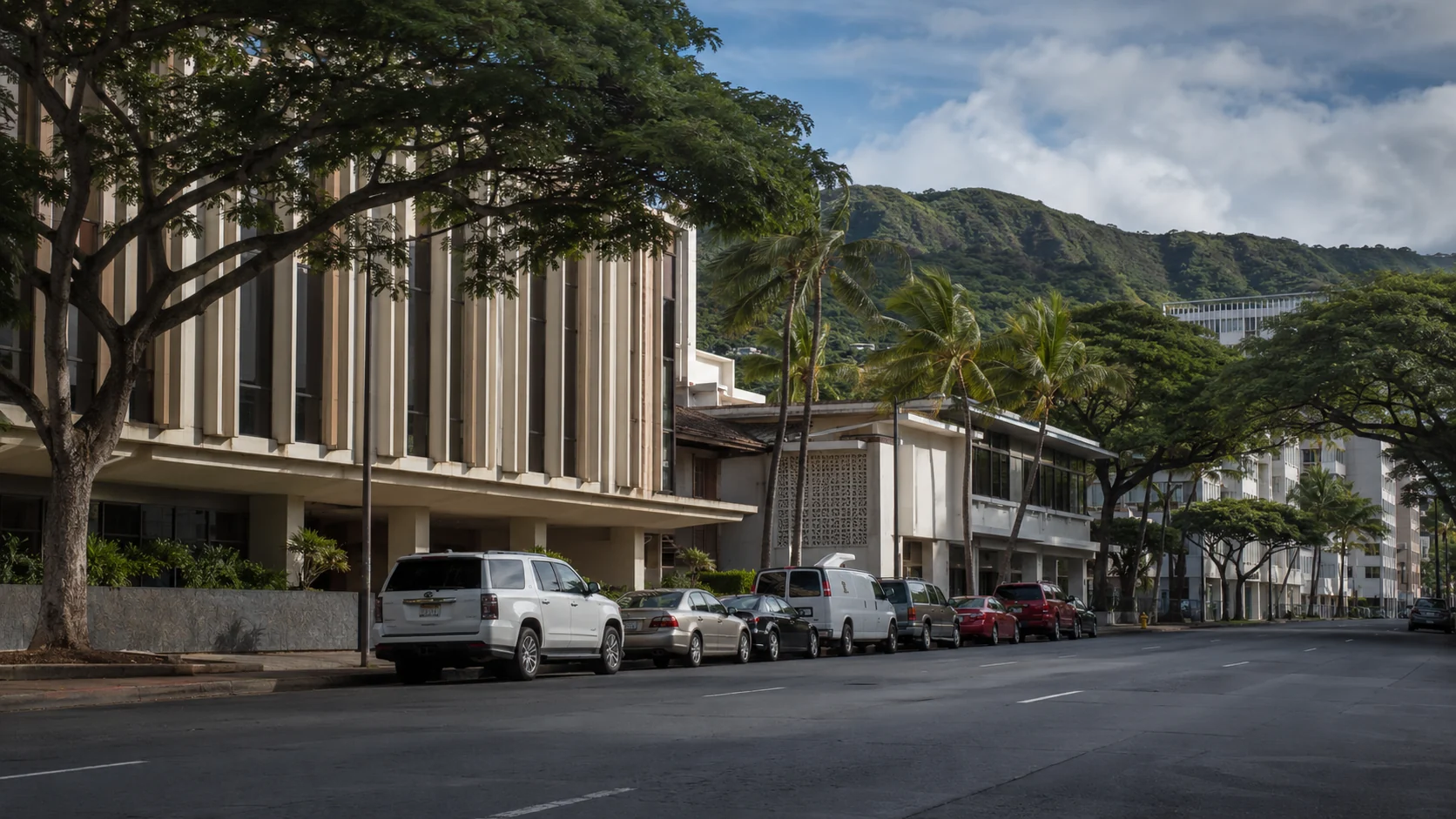 A welcoming Environmental Assistants professional in aloha business attire in a bright Honolulu office — let's talk about your environmental project.