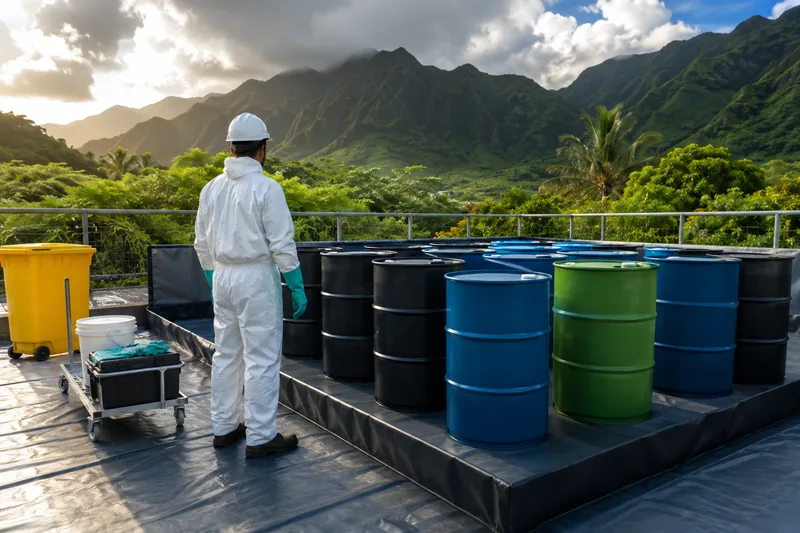 Hazardous Waste Management — Environmental Assistants LLC field work in Hawaii and the Pacific