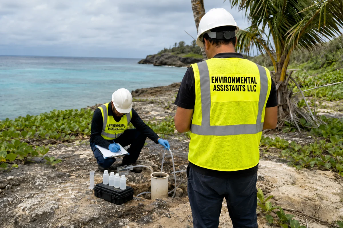 Site Investigations & Risk Assessments — representative environmental fieldwork