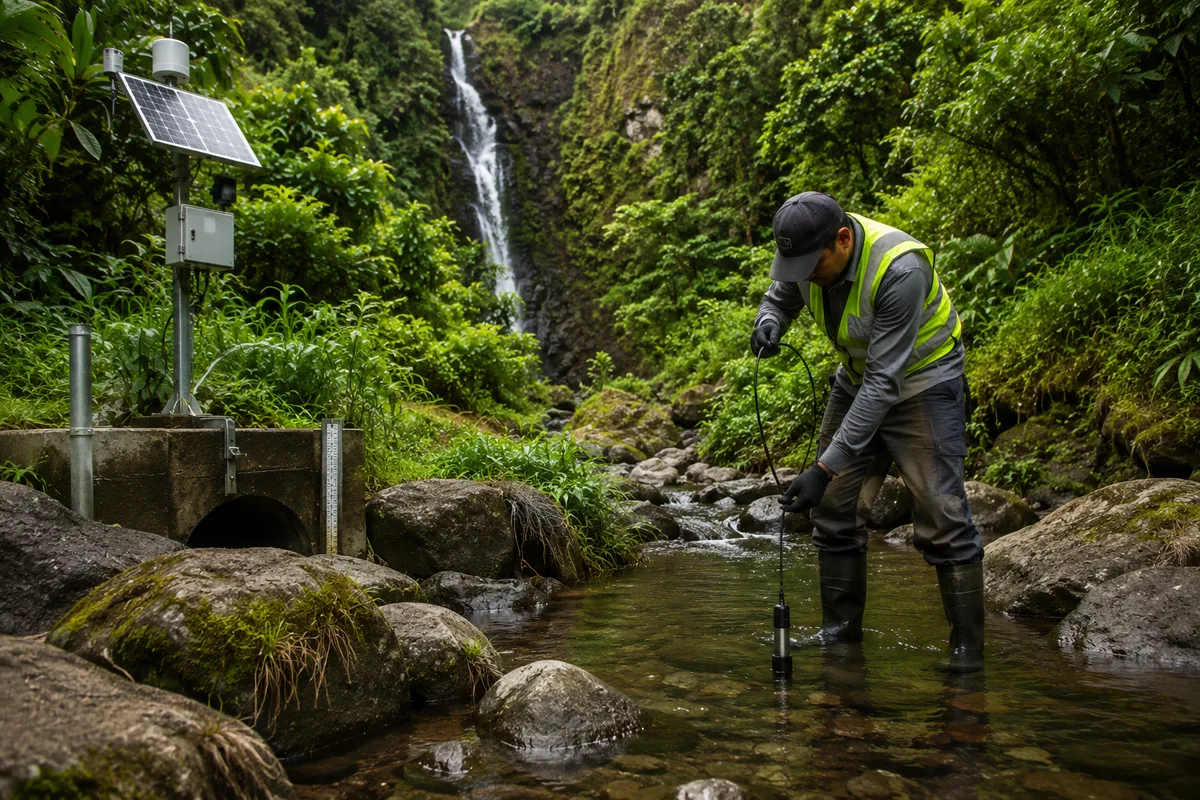 Water Resources Management — representative environmental fieldwork